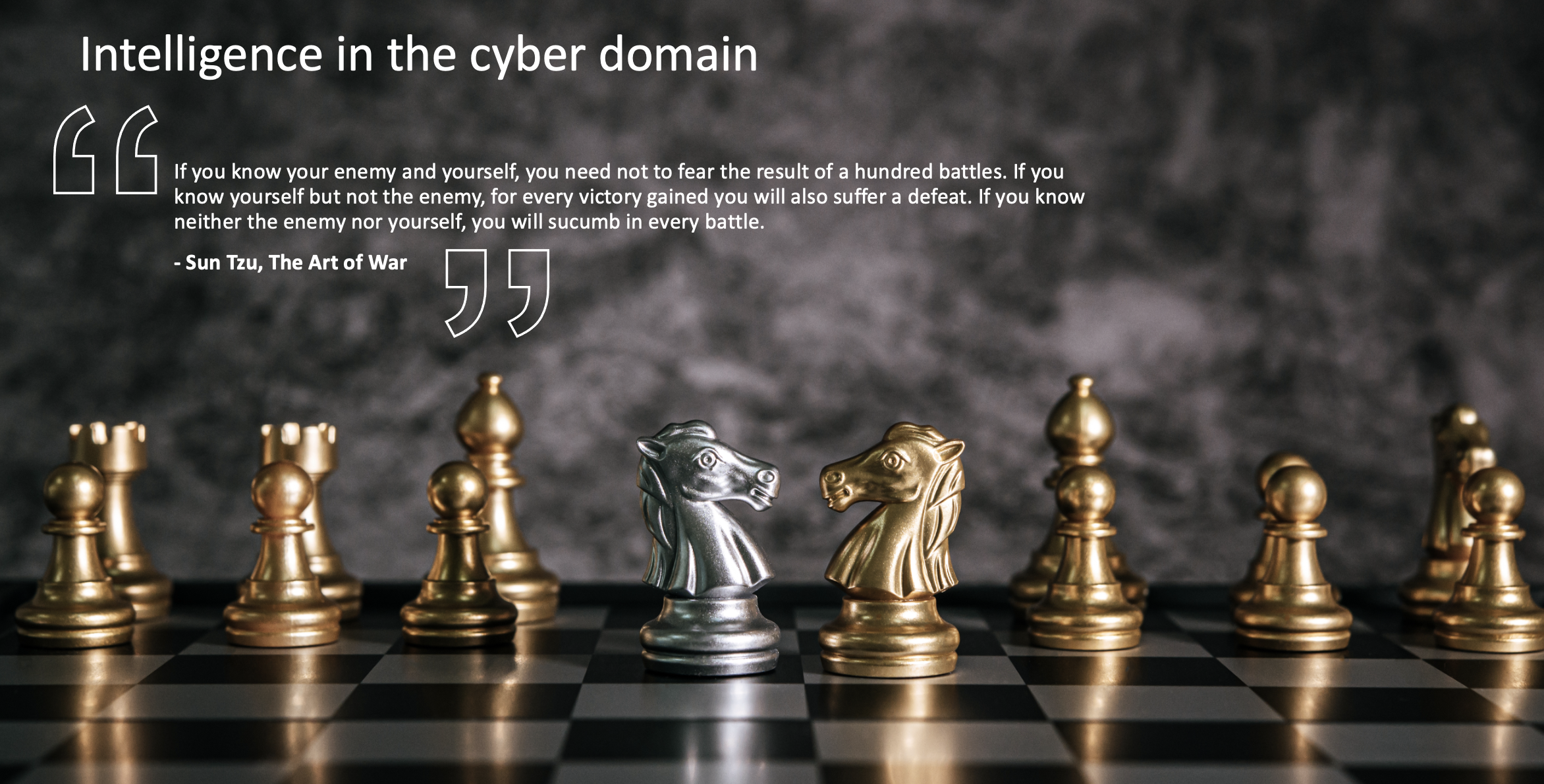 Intelligence in the Cyber Domain